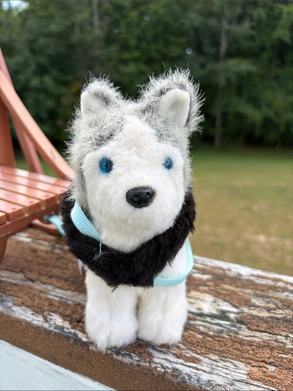American Girl Plush Wooden Dog Sled - Picture 2 of 6